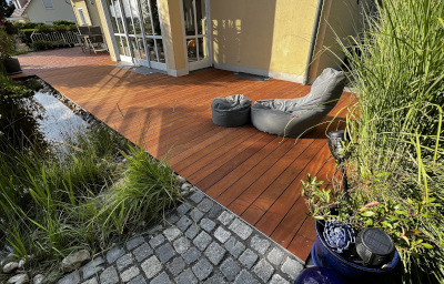 Tamarindo Terrassendielen für den Garten